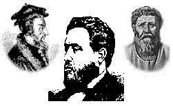 Calvin, Spurgeon, Augustine 