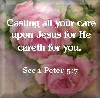 Give Your Burdens to Jesus- Click Here!